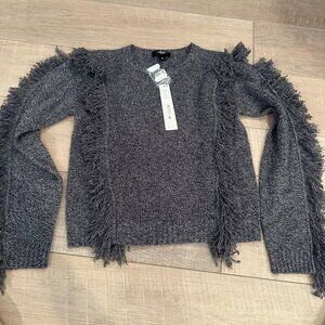 BLOOMINGDALES AQUA GIRLS GRAY SWEATER SOFT SIZE XL NEW